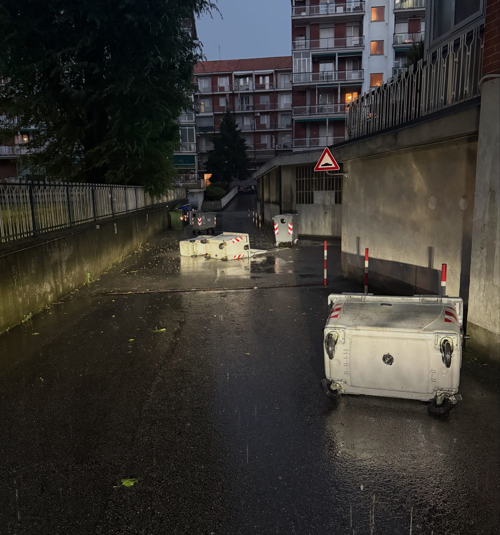 NICHELINO – Tempesta tropicale sferza la città