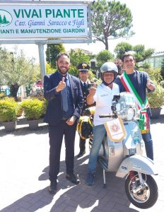 Saracco da Moncalieri a Capo Nord in Vespa