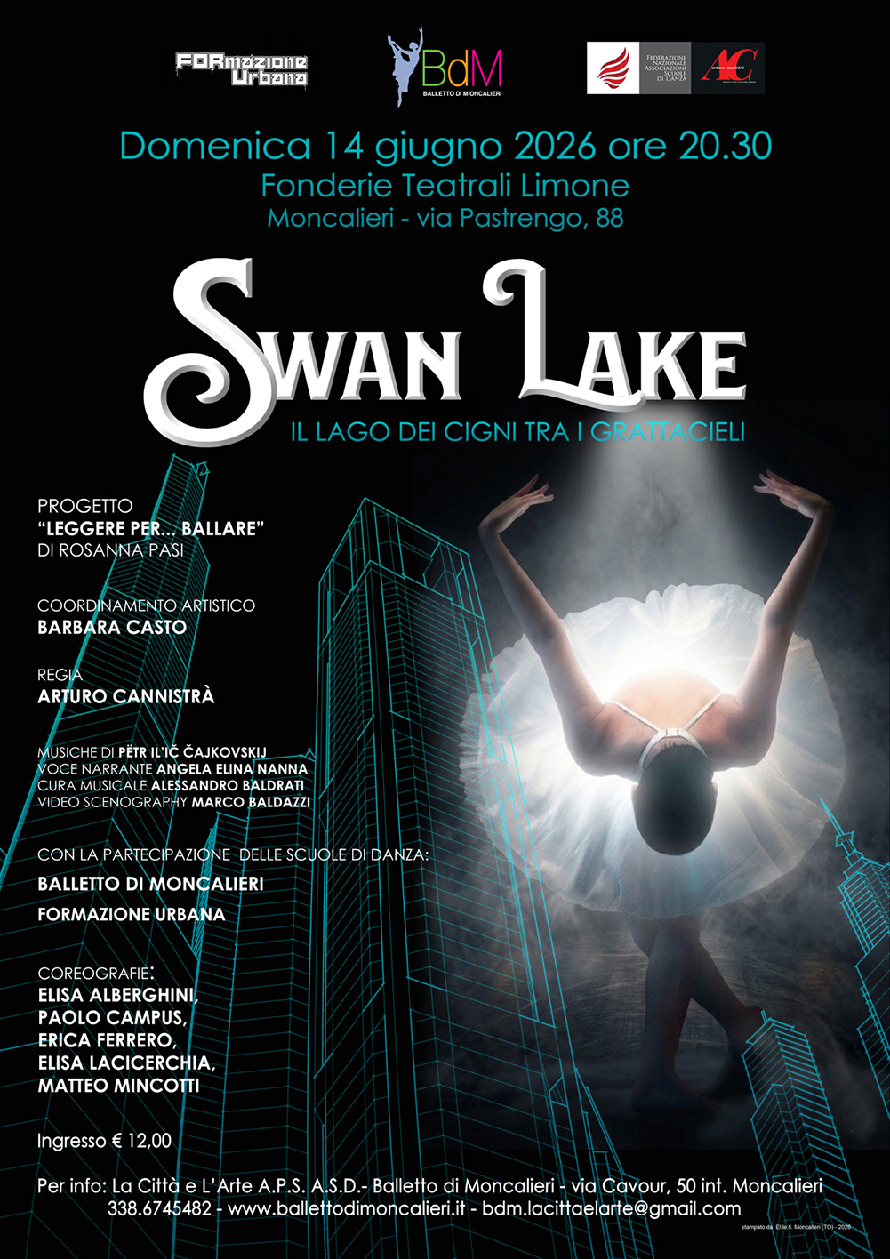 Alle Fonderie «Swan Lake-Il mito del danzatore-cigno», lo spettacolo dove la danza fa riflettere sulle tematiche ambientali Alle Fonderie «Swan Lake-Il mito del danzatore-cigno», lo spettacolo dove la danza fa riflettere sulle tematiche ambientali