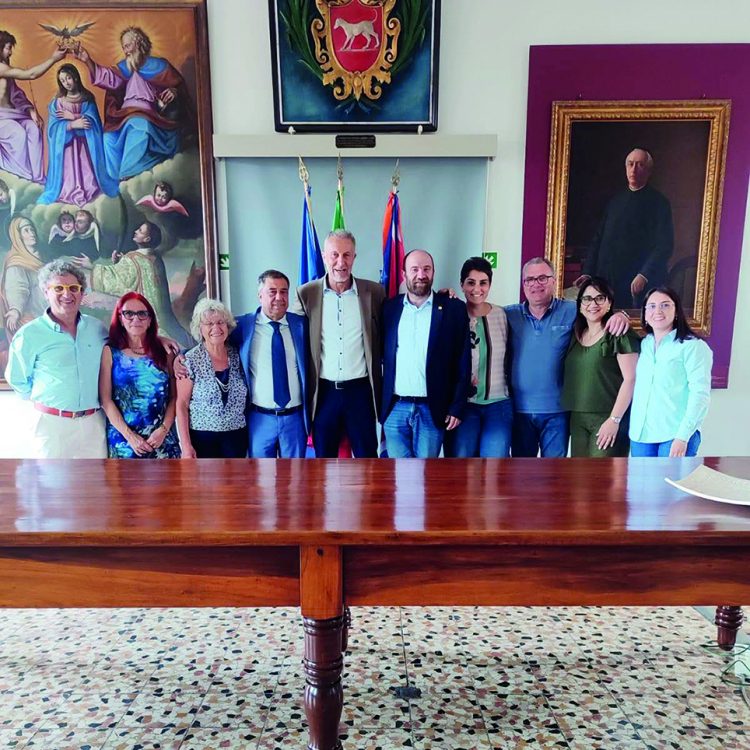 Cambiano rinnova il gemellaggio con le cittadine dell’Irpinia