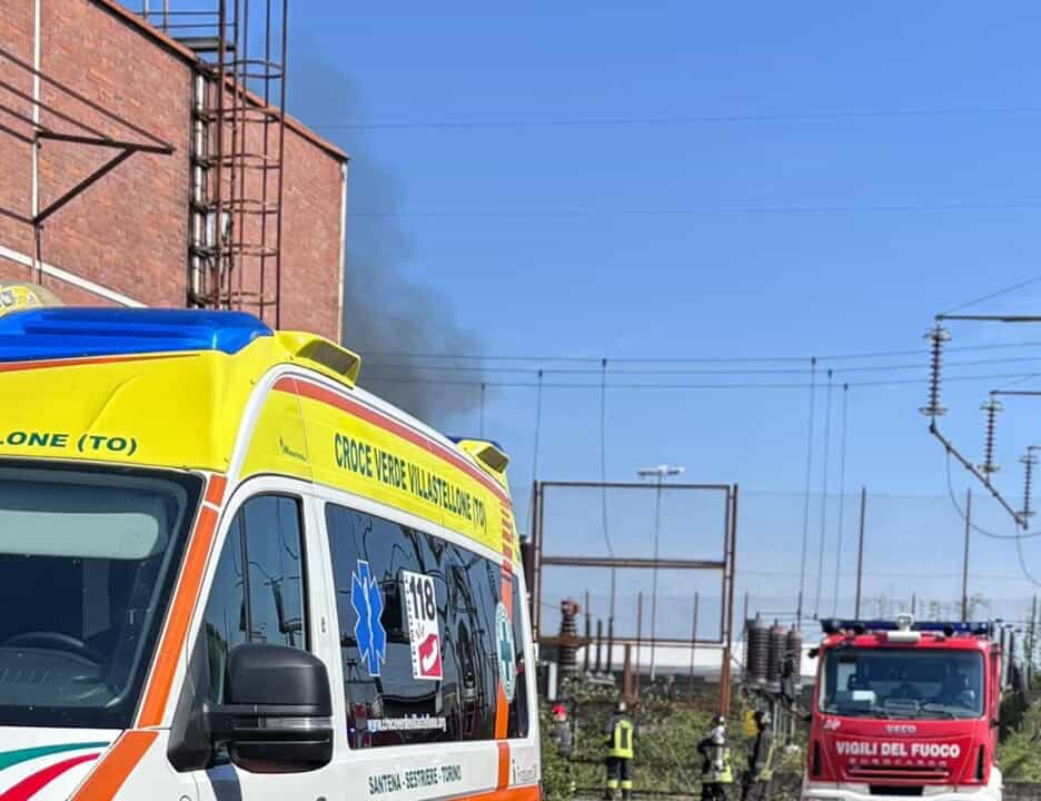 VILLASTELLONE – Rogo all’ex stabilimento Stars VILLASTELLONE – Rogo all’ex stabilimento Stars