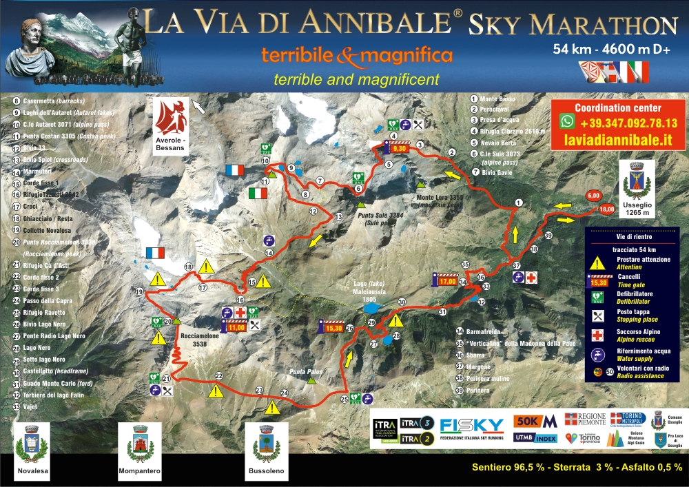La Via di Annibale, in programma sabato 1° agosto con partenza e arrivo ad Usseglio