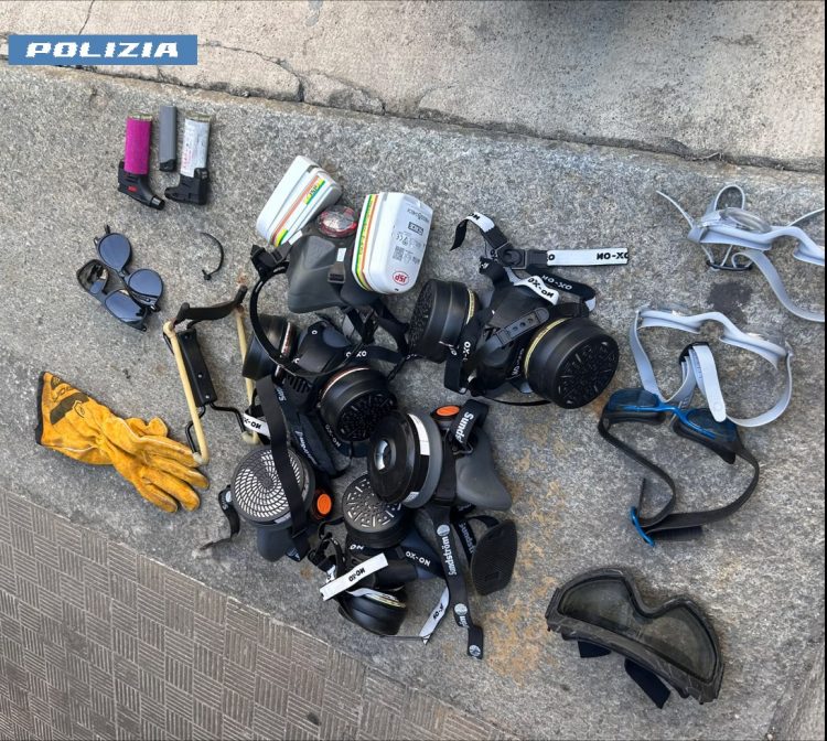 Controlli della polizia di Stato a Venaus