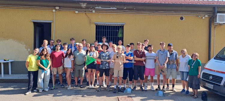 Dal Belgio a Trofarello: bella esperienza Scout con la Croce Rossa. Un’amicizia che si rinnova