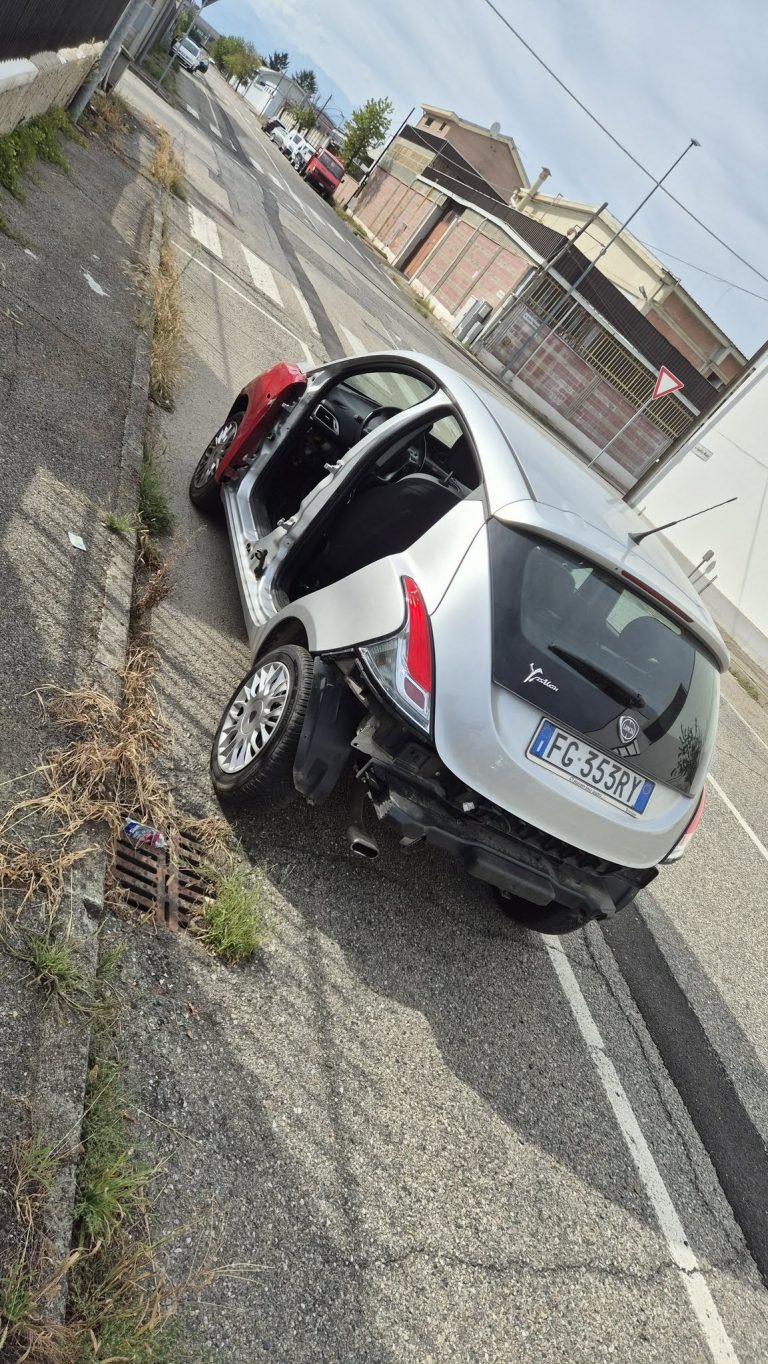 NICHELINO – Auto rubata a Torino e trovata spolpata in zona industriale