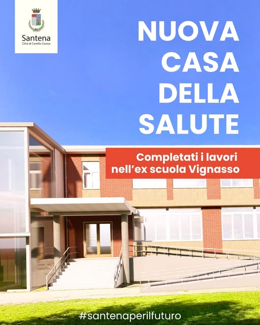 SANTENA – Si sono conclusi i lavori alla casa della salute SANTENA – Si sono conclusi i lavori alla casa della salute