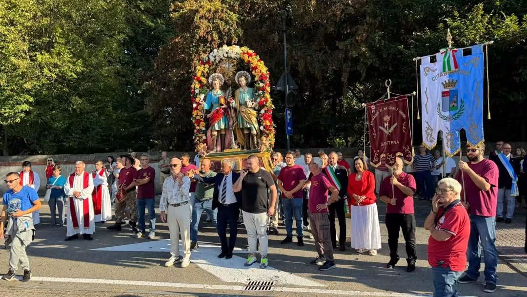SANTENA – Il successo della festa di Cosma e Damiano