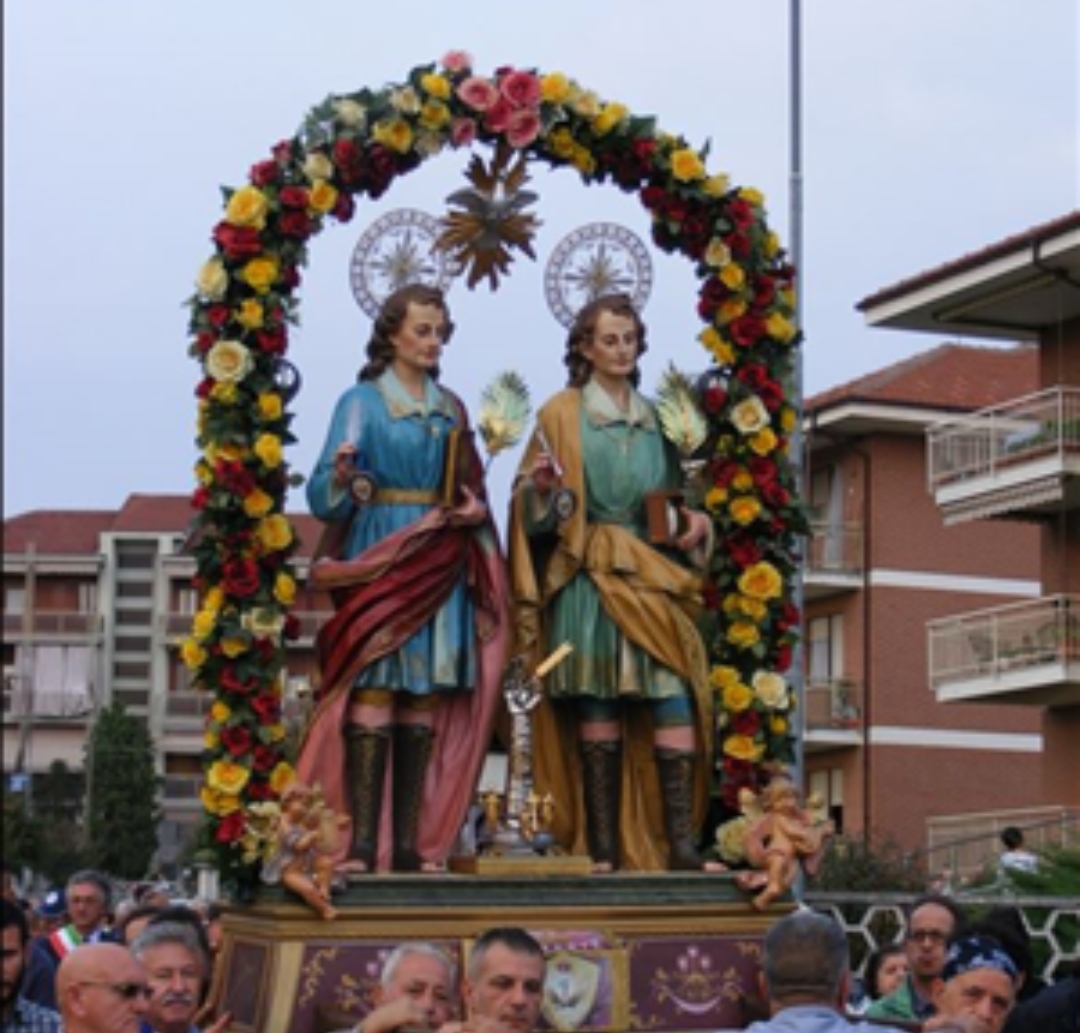 SANTENA – Appuntamento con Santi Cosma e Damiano nel fine settimana SANTENA – Appuntamento con Santi Cosma e Damiano nel fine settimana