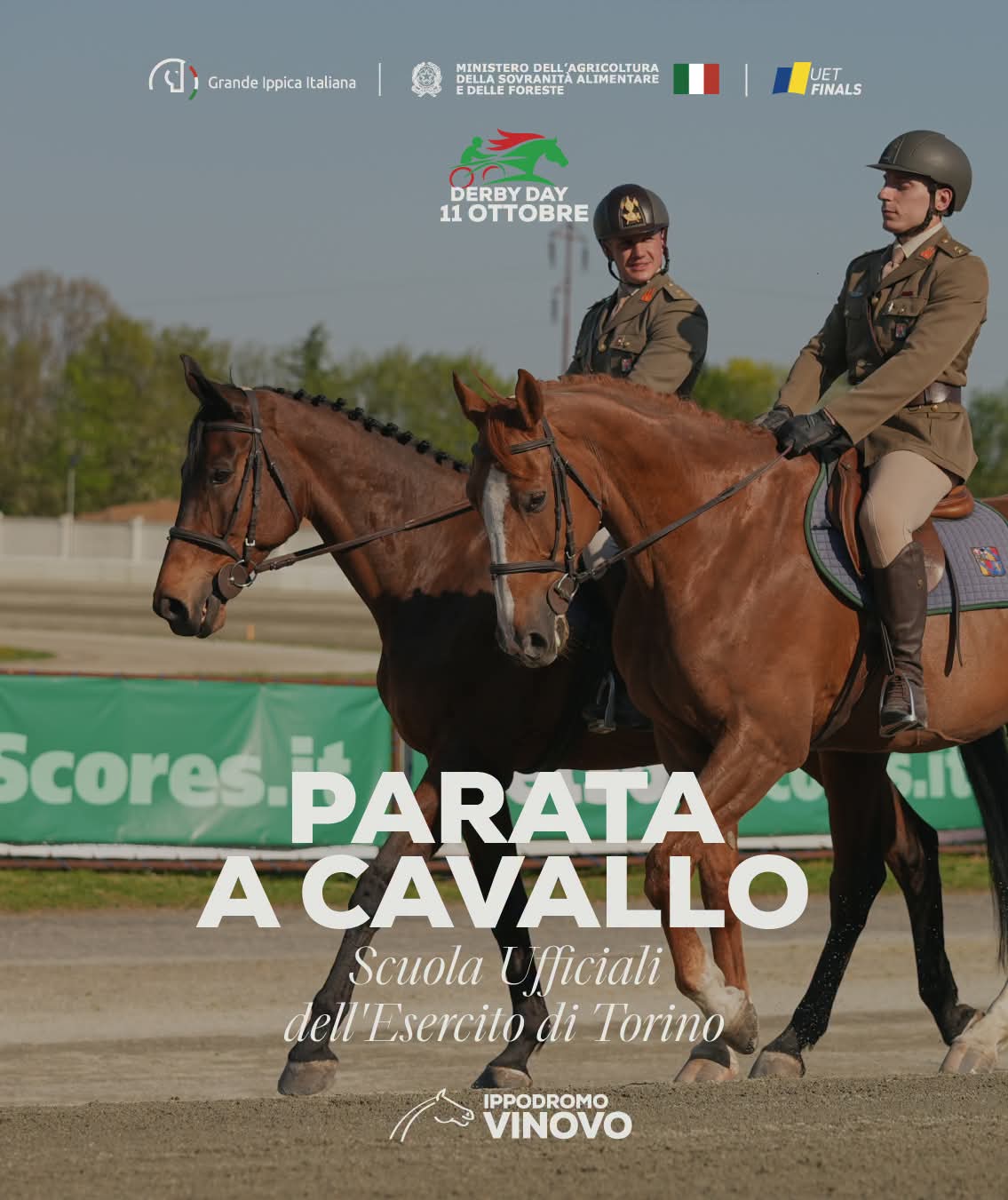 VINOVO – L’eleganza della sfilata dei cavalli all’ippodromo VINOVO – L’eleganza della sfilata dei cavalli all’ippodromo