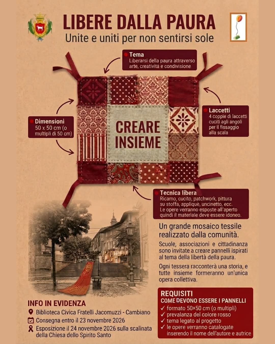 CAMBIANO – Iniziative contro la violenza CAMBIANO – Iniziative contro la violenza