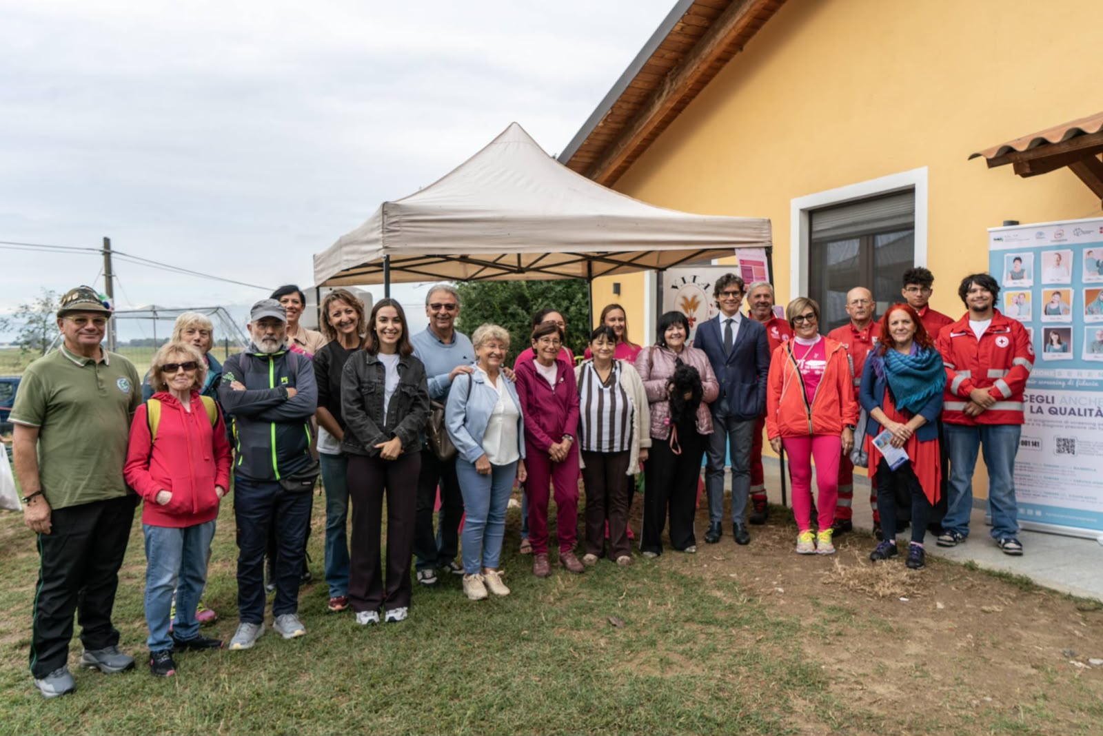 TROFARELLO – Successo per la camminata dell’Ottobre Rosa. L’assessore Bertelle ringrazia i partecipanti